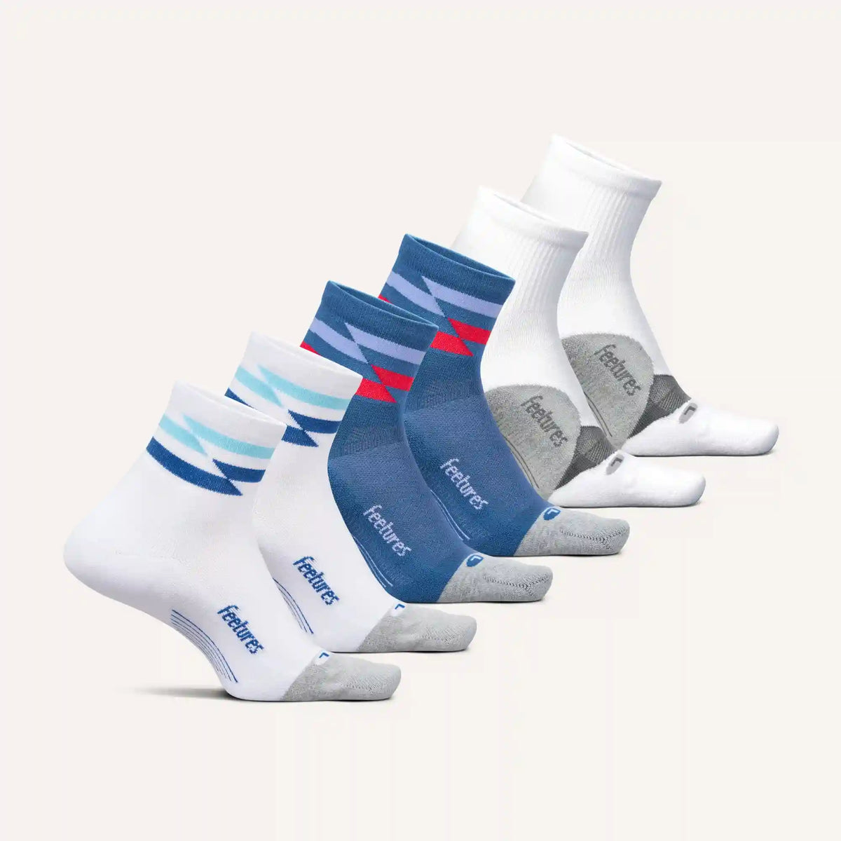 Elite Light Cushion Quarter 6 Pack