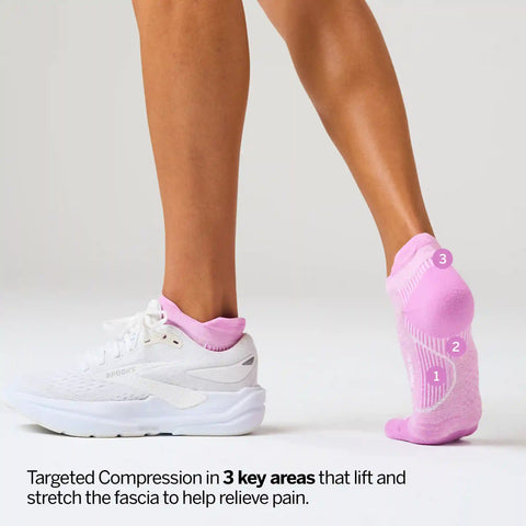 Plantar Fasciitis Relief Sock Light Cushion Tab 3 Pack